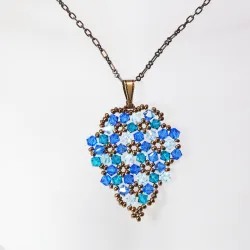 Pendant 45cm - Marissa Grapes-Bronze Chain - Pendant 45cm - Laiton bronze